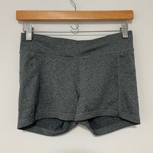 Aeropostale Live Love Dream Gray Athletic Shorts with Scrunch